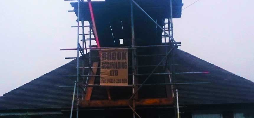 brooks scaffolding fully insure scafolders installin and erecting sheffields scaffold